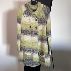 Nick & Mo Wool Blend Sweater Jacket